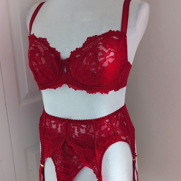 Dita Von Teese Boudoir Lingerie 3 Piece Set - Picture 2 of 5